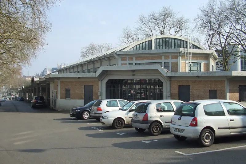 The Marche de Talensac market hall