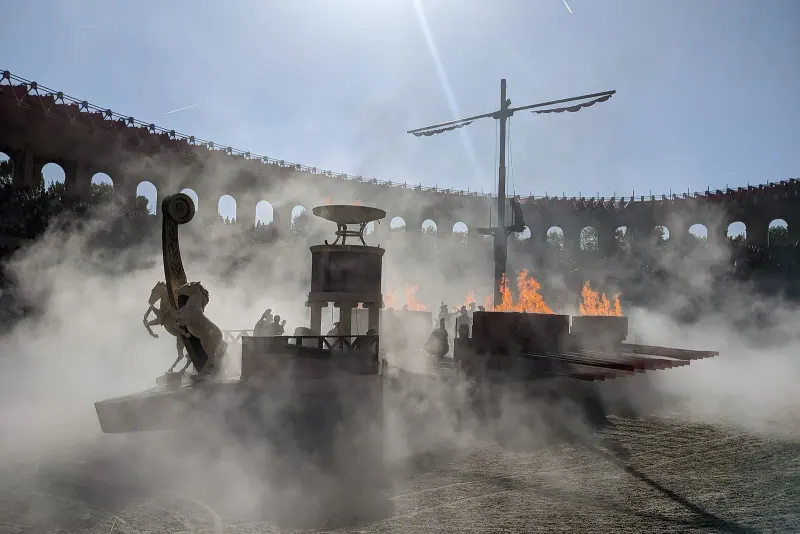 A Viking spectacle at Puy du Fou