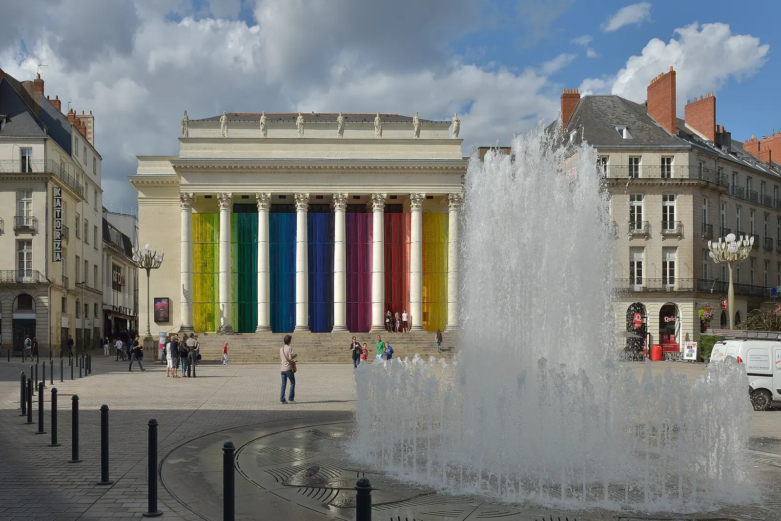 Place Graslin and the theatre