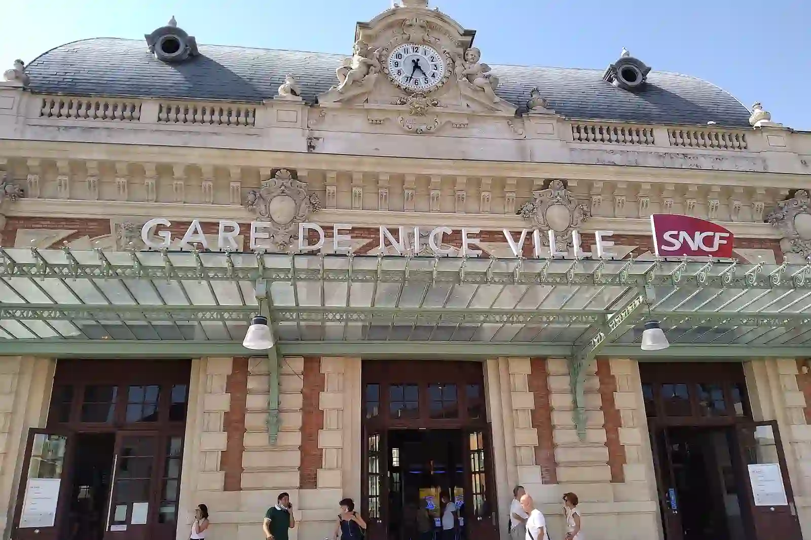 Gare de Nice-Ville railway station facade