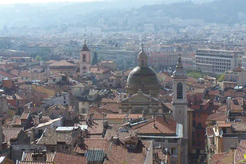Rooftops of Vieux Nice old town