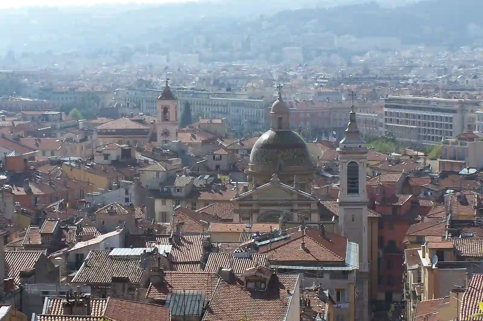 Rooftops of Vieux Nice old town