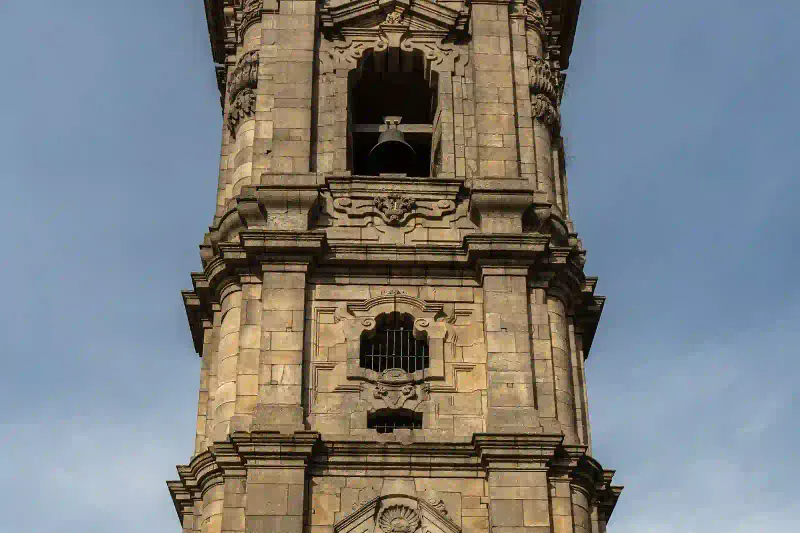 The Clerigos Tower rising over Porto