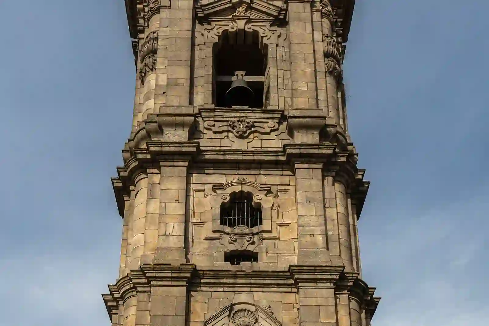 The Clerigos Tower rising over Porto