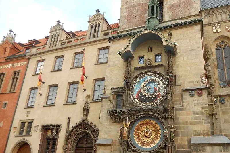 The Astronomical Clock on Prague's Old Town Hall