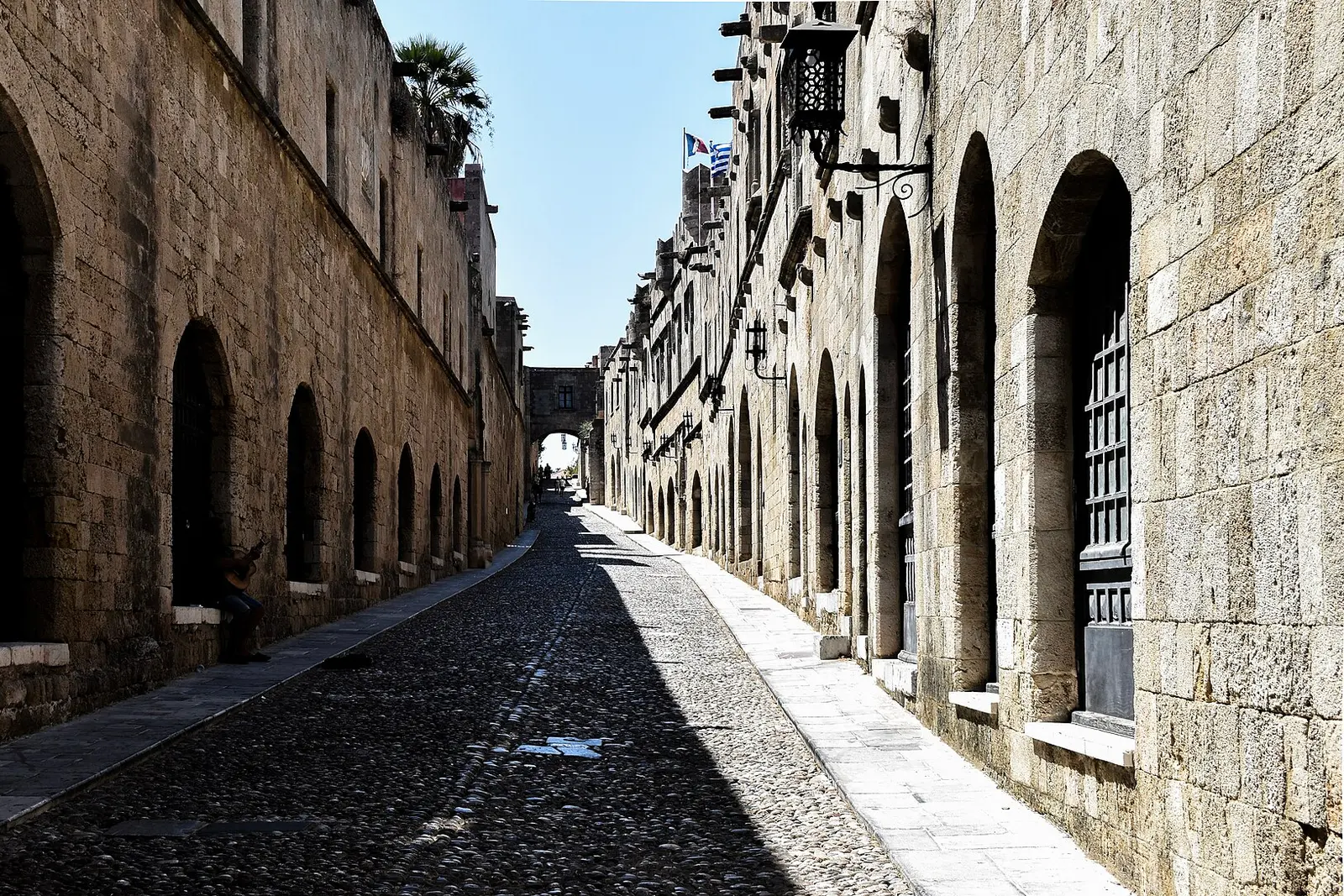The Street of the Knights in Rhodes old town