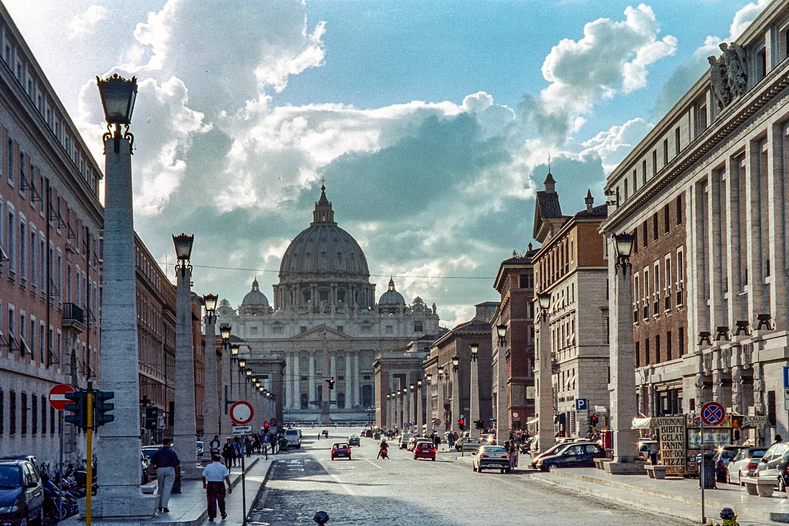 Via della Conciliazione leading to St. Peter's Basilica