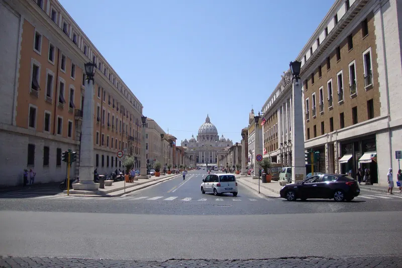 Via della Conciliazione with St. Peter's at the far end