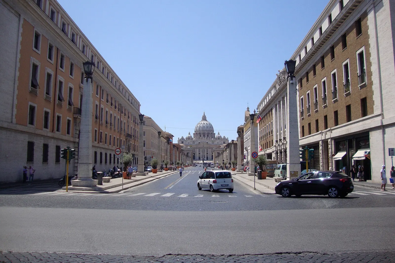 Via della Conciliazione with St. Peter's at the far end