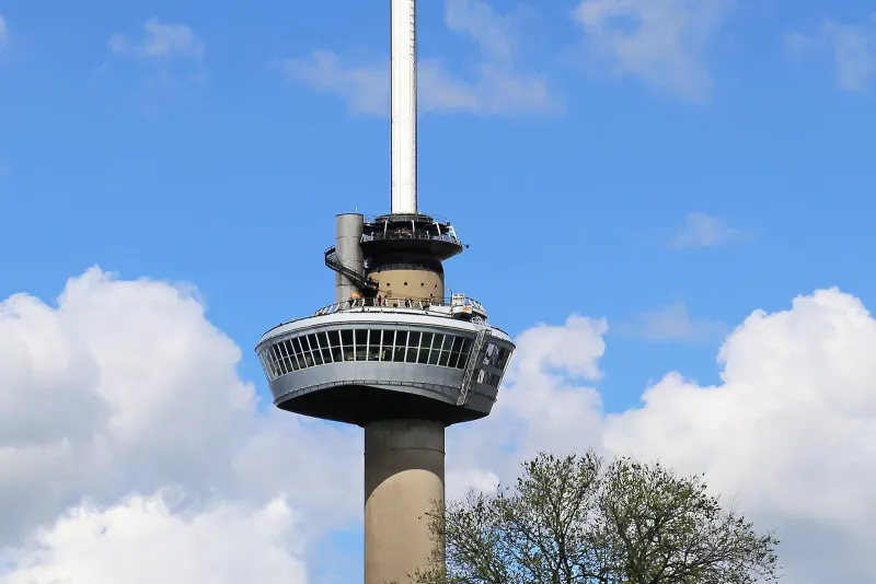The Euromast observation tower in Rotterdam