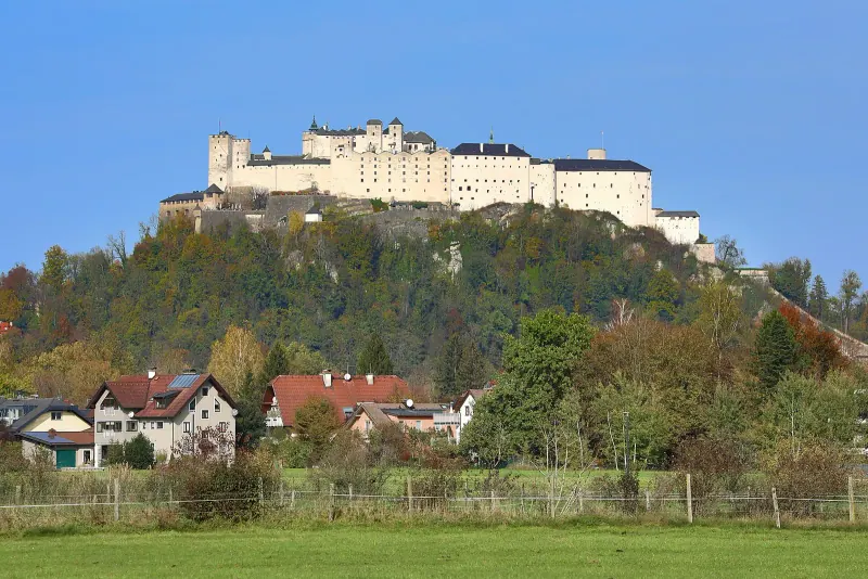 Hohensalzburg Fortress above Salzburg