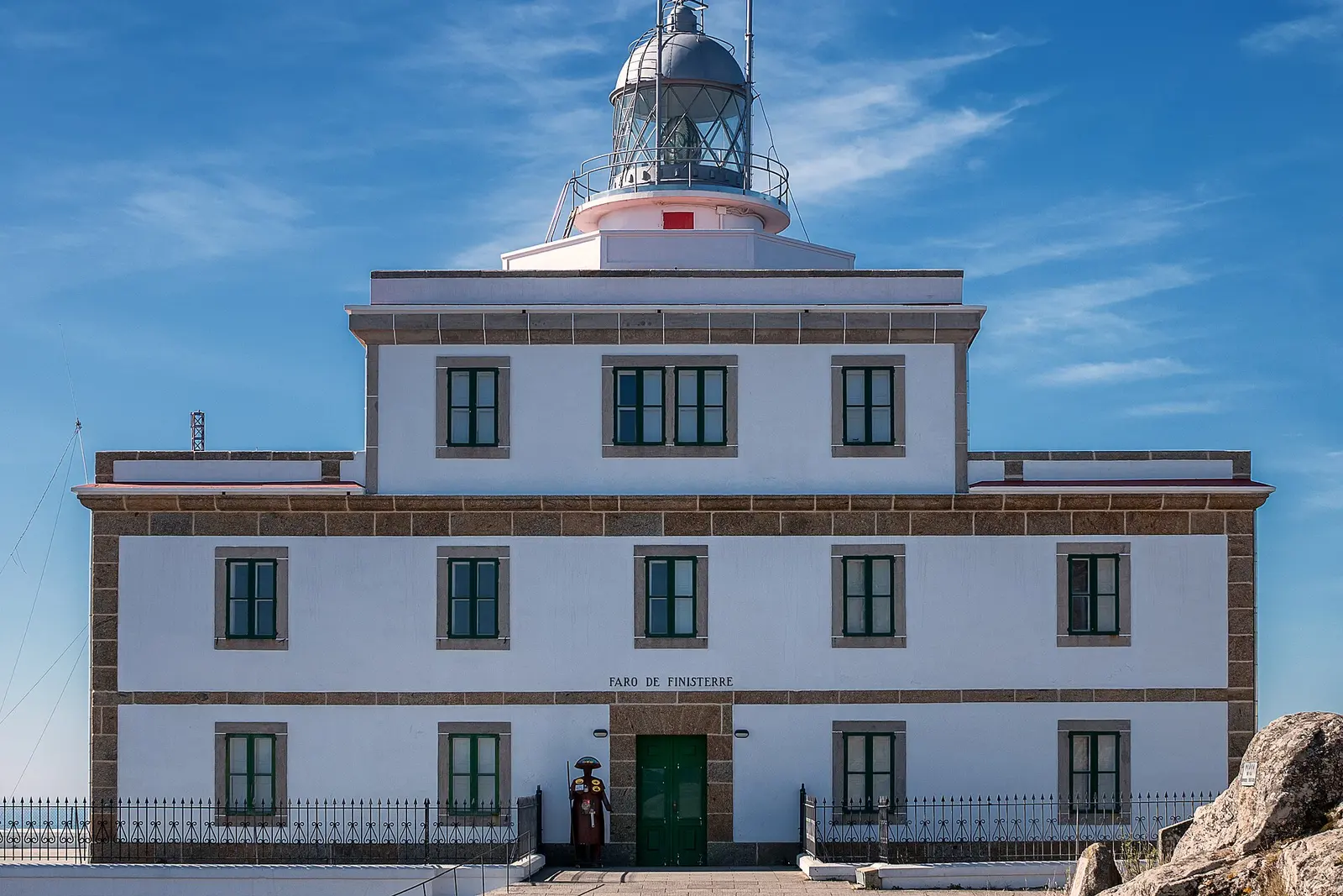 The lighthouse at Cape Finisterre, Galicia
