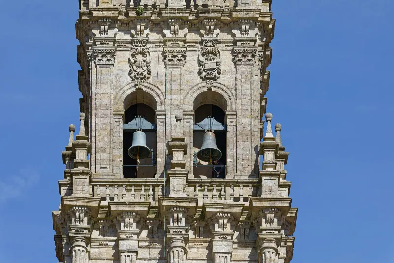 The Praza do Obradoiro and cathedral facade, Santiago de Compostela