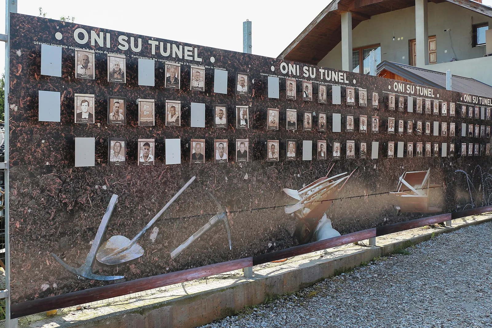 The Sarajevo War Tunnel house