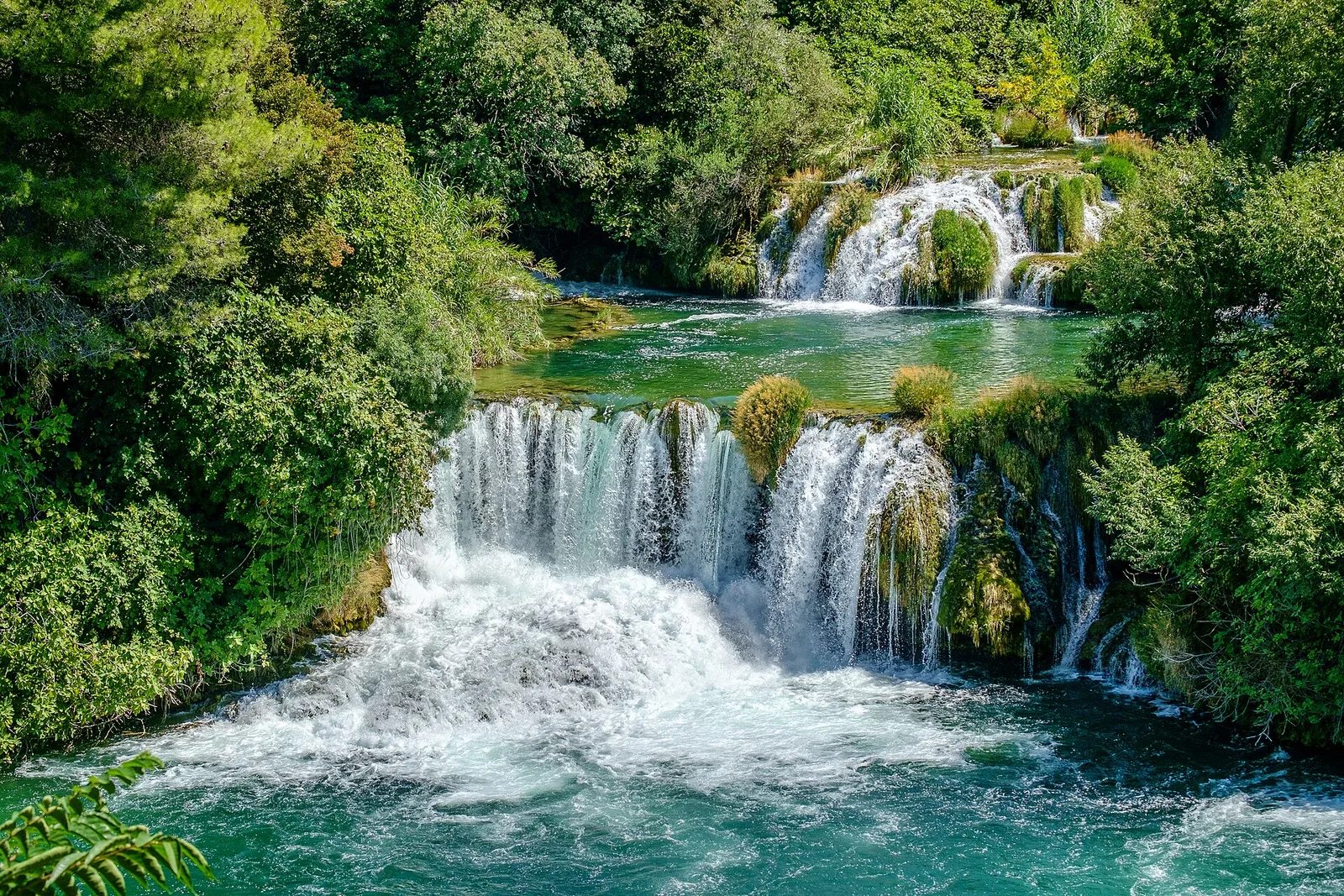 The Skradinski buk falls in Krka National Park