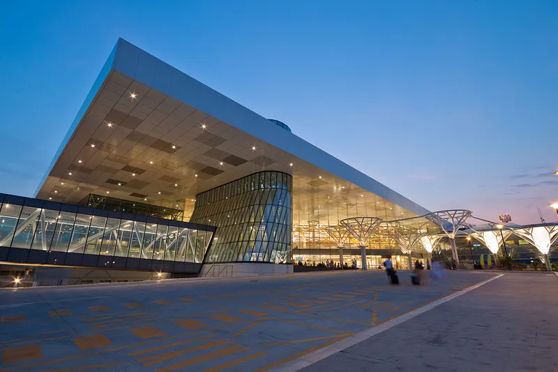 The new terminal at Split airport