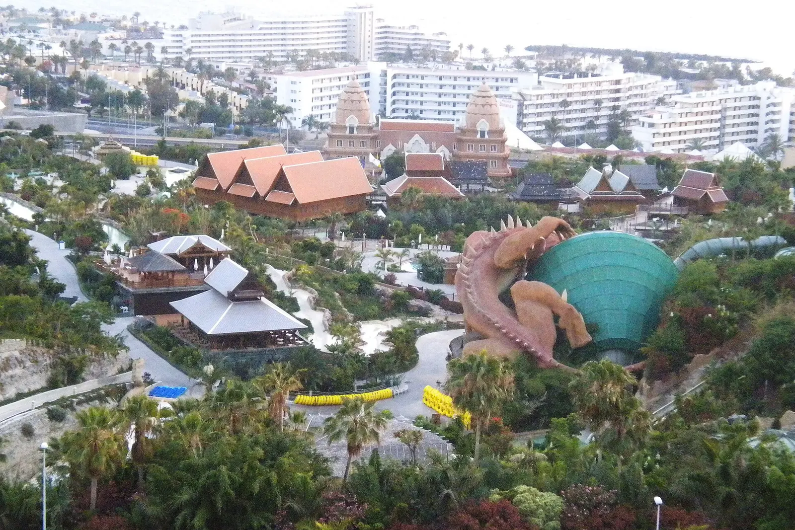 Siam Park water park in Costa Adeje, Tenerife