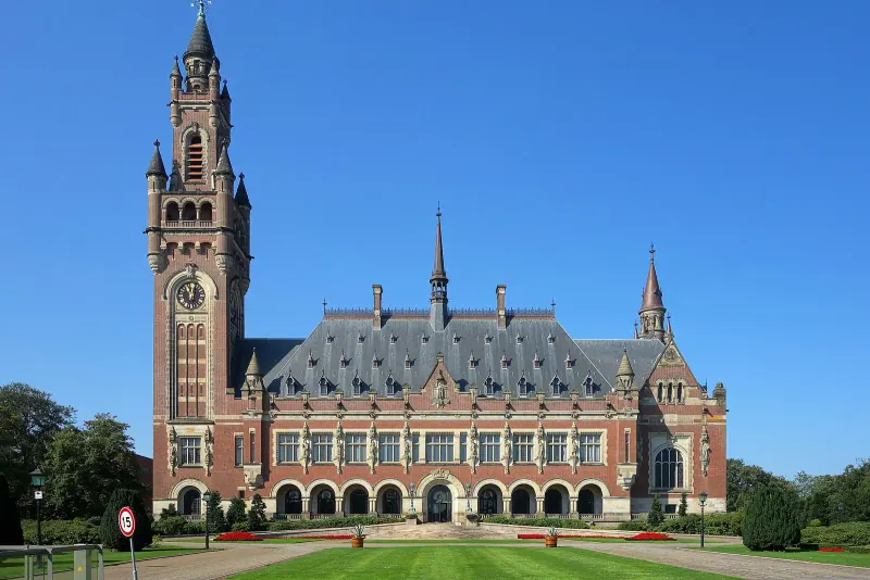 The Peace Palace in The Hague