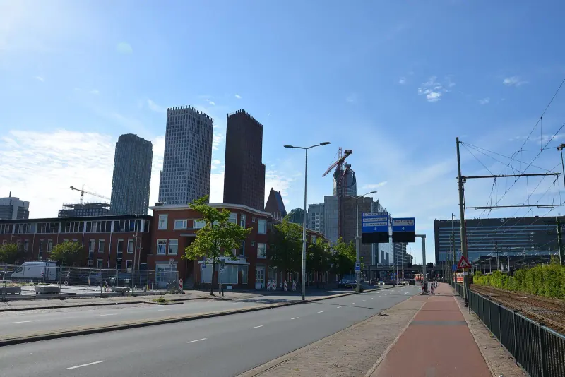 The skyline of The Hague
