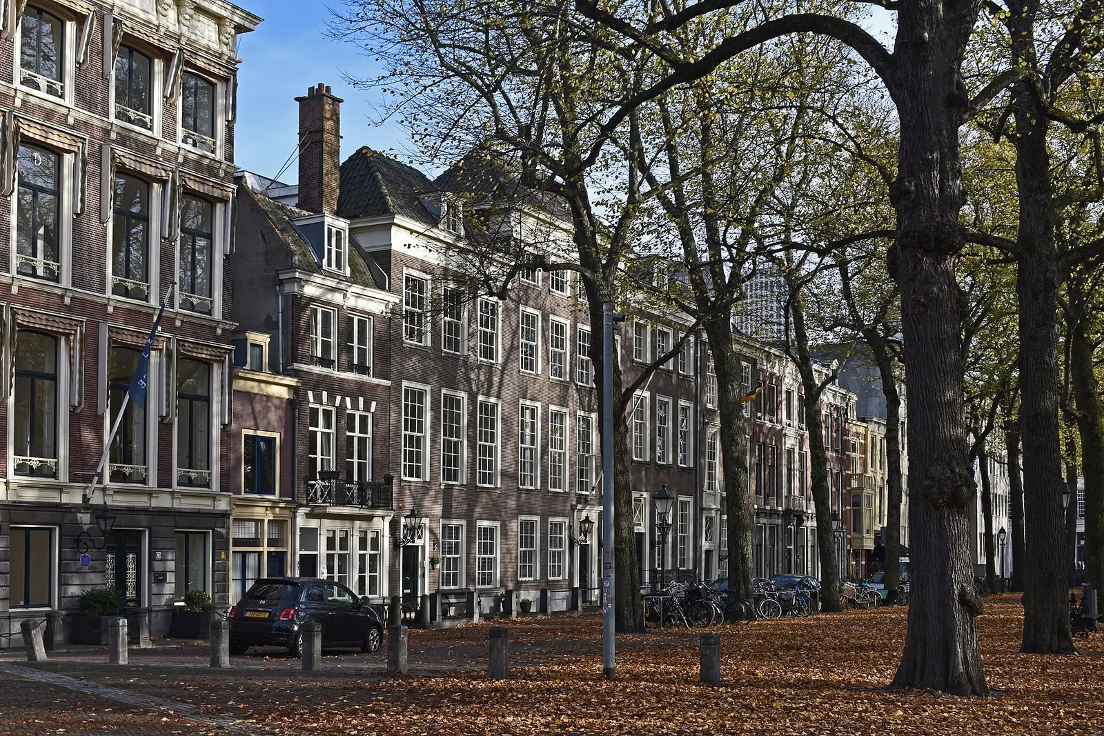 The Noordeinde quarter in central The Hague