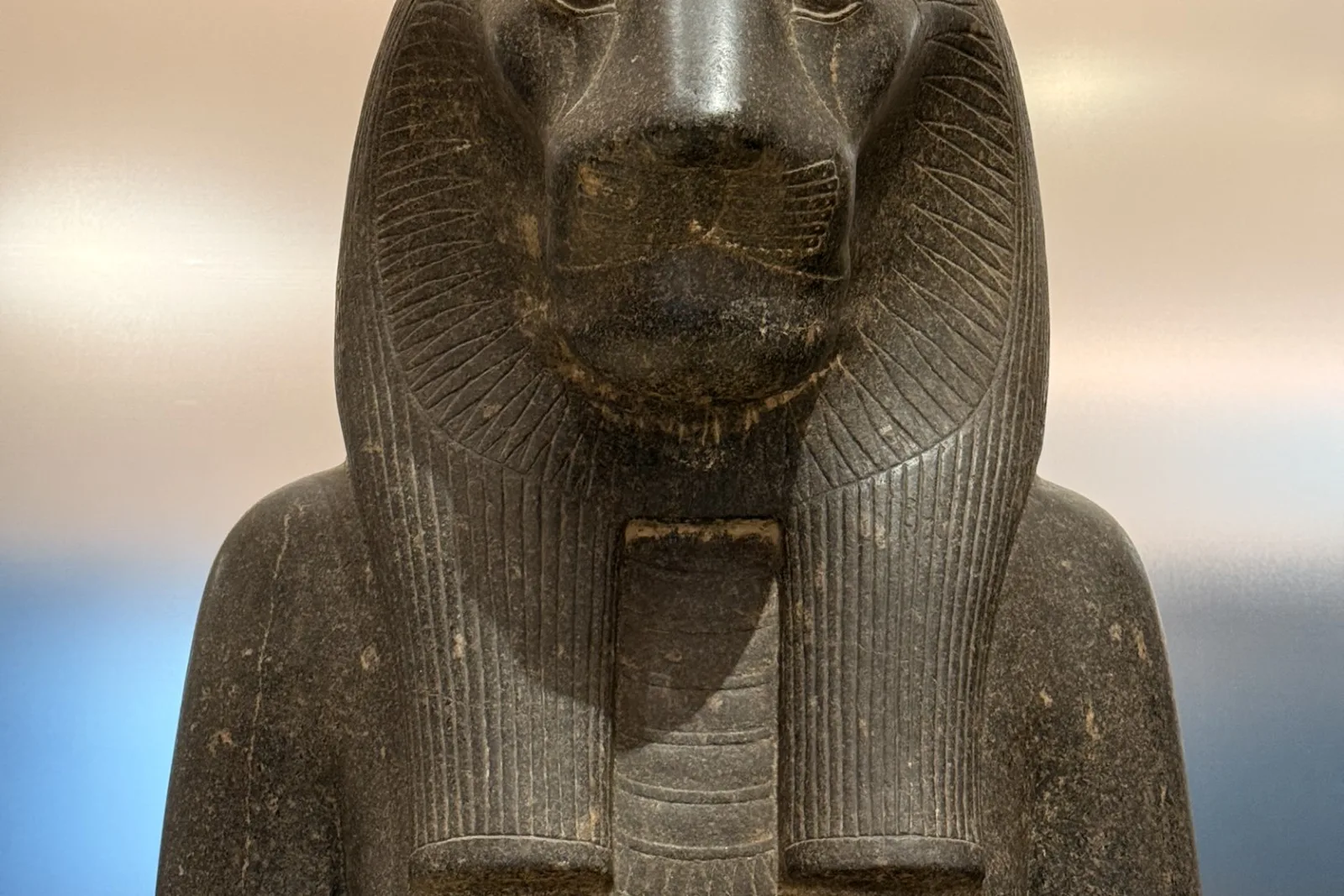 A Sekhmet statue in the Egyptian Museum in Turin