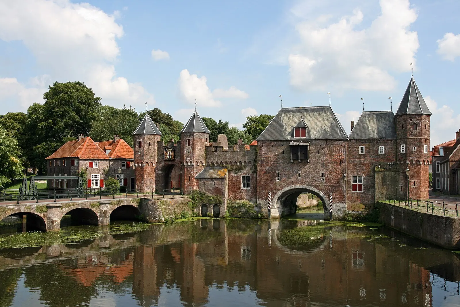 The Koppelpoort water gate in Amersfoort