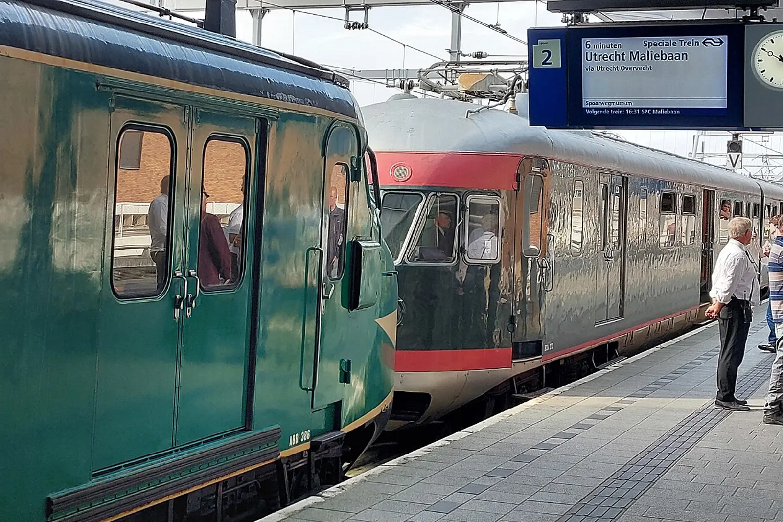 Inside Utrecht's Railway Museum