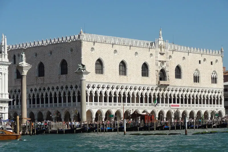 The Doge's Palace seen from the lagoon