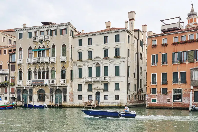 Palazzi along the Grand Canal in Cannaregio