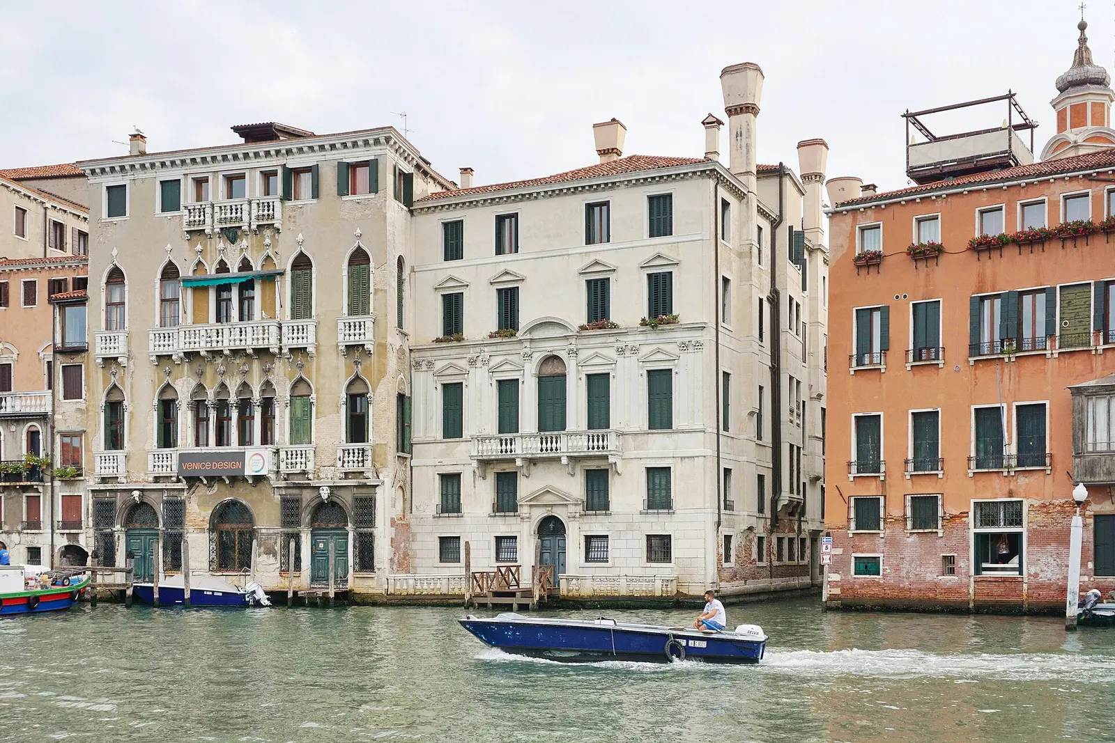 Palazzi along the Grand Canal in Cannaregio