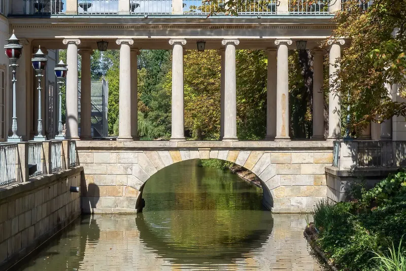 Palace on the Water in Lazienki Park, Warsaw