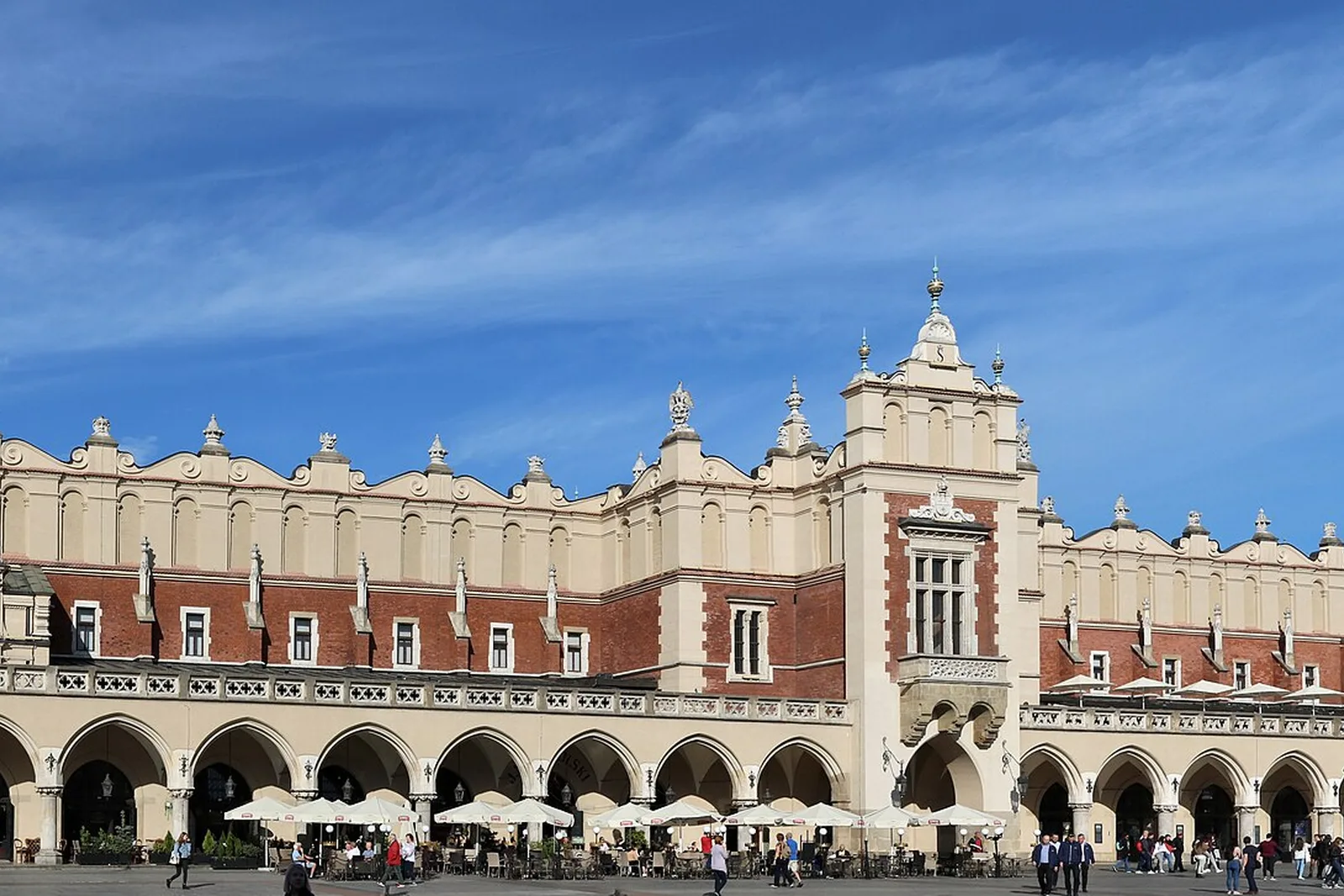 Cloth Hall on the main square in Krakow