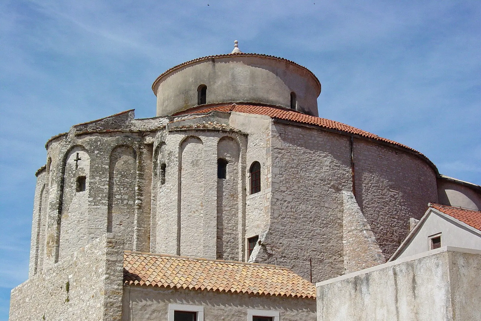 The round church of St Donatus on Zadar's Roman forum
