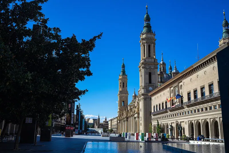 Plaza del Pilar in Zaragoza