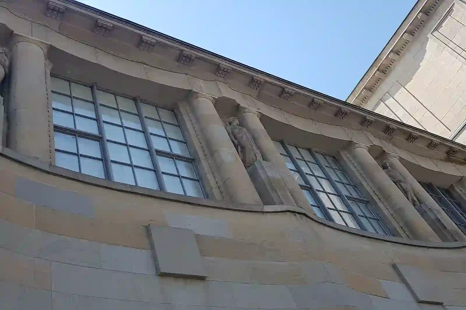 The Kunsthaus Zurich museum facade